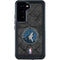 NBA Minnesota Timberwolves Dark Rust Galaxy S24 Waterproof Case